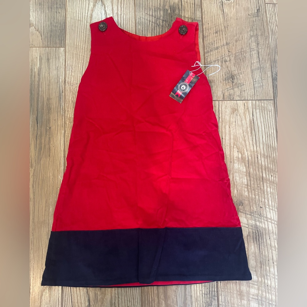 NWT Nantucket Kids Corduroy Shift Dress